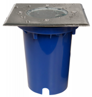 Bodeneinbauleuchte McShine BL-12Q, GU10-Fassung,...