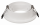 Einbaurahmen McShine DL-475 rund, Ø90mm, schwenkbar, weiß