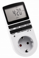 Digitale Zeitschaltuhr McPower WZ-10 10 Programme, 24Std Timer, 3680W