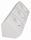 Steckdosenblock McPower Flair 250V~/16A, Aufbau, weiß, 3-fach Schutzkontakt