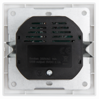 Schutzkontakt-Steckdose mit 2x USB McPower Flair 250V~/16A, 5V/2,1A, 12er-Pack