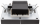 Serien-Schalter McPower Shallow 2-fach, 250V~/10A, Klemmanschluss, anthrazit