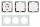 Schalter und Steckdosen Set McPower Flair Tür 3-fach-Style weiß + Glasrahmen