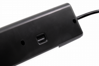 Tischsteckdose McPower TS-03 3-fach Schutzkontakt, 2x USB, mit Schalter