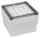 LED-Bodenleuchte Pflasterstein 10x10x7cm, 80lm, IP65, warmweiß, 230V, 1.5W