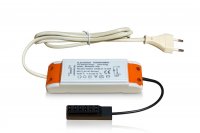 Halogen Trafo 105 W – 12 V, eckig, mit 230 V Zuleitung & Stecker Plug & Play