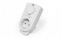 STECKDOSEN-THERMOSTAT MCPOWER "TCU-330" 5-30°C, MAX. 3500W, 230V